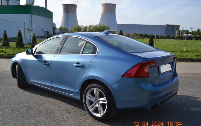 Volvo S60 cena 55000 przebieg: 128912, rok produkcji 2014 z Rybnik małe 596